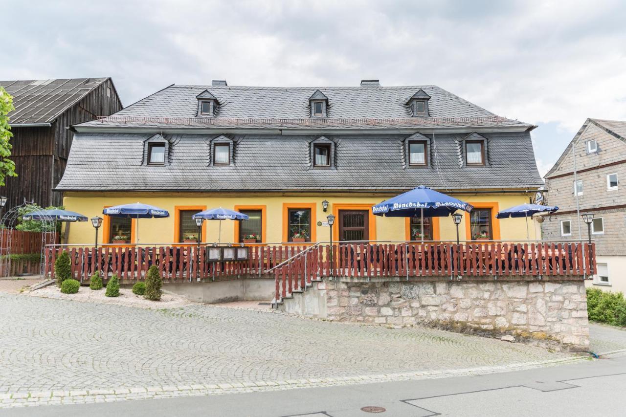 Gasthof Zum Goldenen Hirschen Geroldsgrun Exterior photo